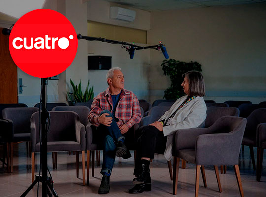 Cuatro en los medios